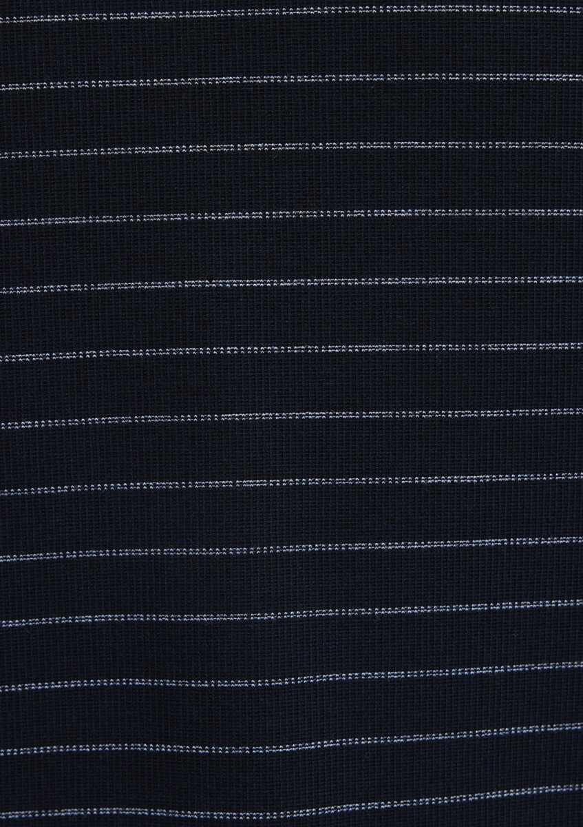Mavi Çizgili Lacivert Loose Fit Erkek Tişört 0613334-70497 - 8