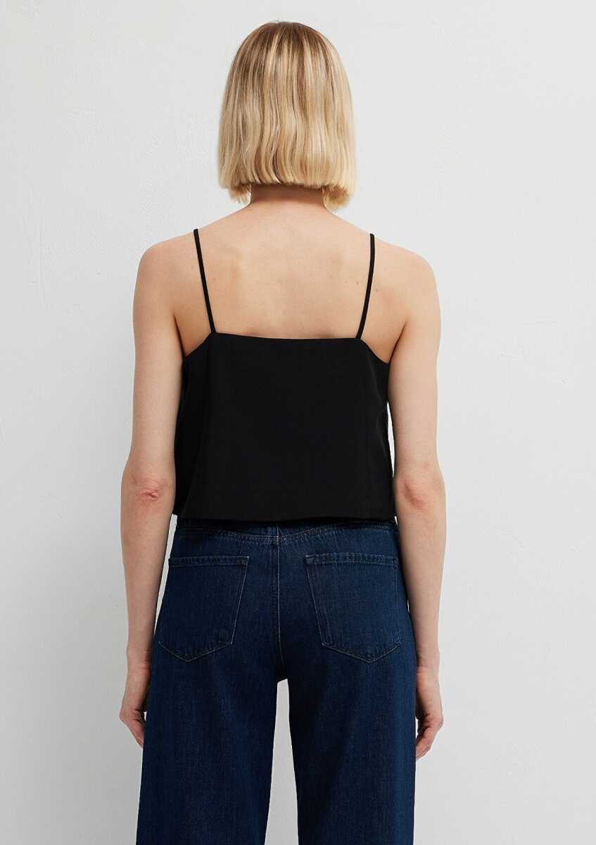 Mavi Crop Siyah Bluz 1211531-900 - 5