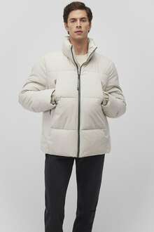 Mavi Dik Yaka Ay Taşı Beji Erkek Ceket 0110462-70144