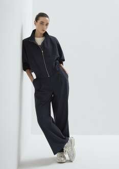 Mavi Dokuma Siyah Kadın Pantolon 1011178-900 