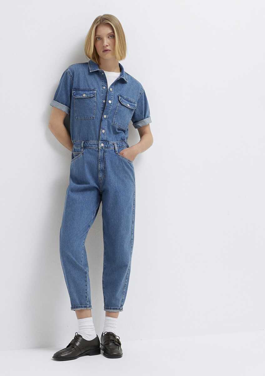 Mavi Doria Icon Mavi Mom Fit Kadın Jean Tulum 101265-A1577 (1)