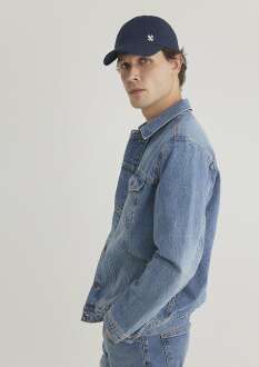 Mavi Drake Dark Foggy Classic Denim Erkek Jean Ceket 010143-89136 