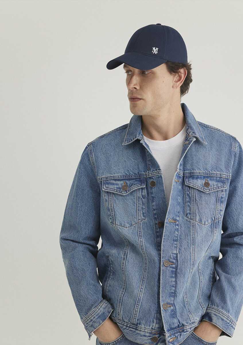 Mavi Drake Dark Foggy Classic Denim Erkek Jean Ceket 010143-89136 (1)