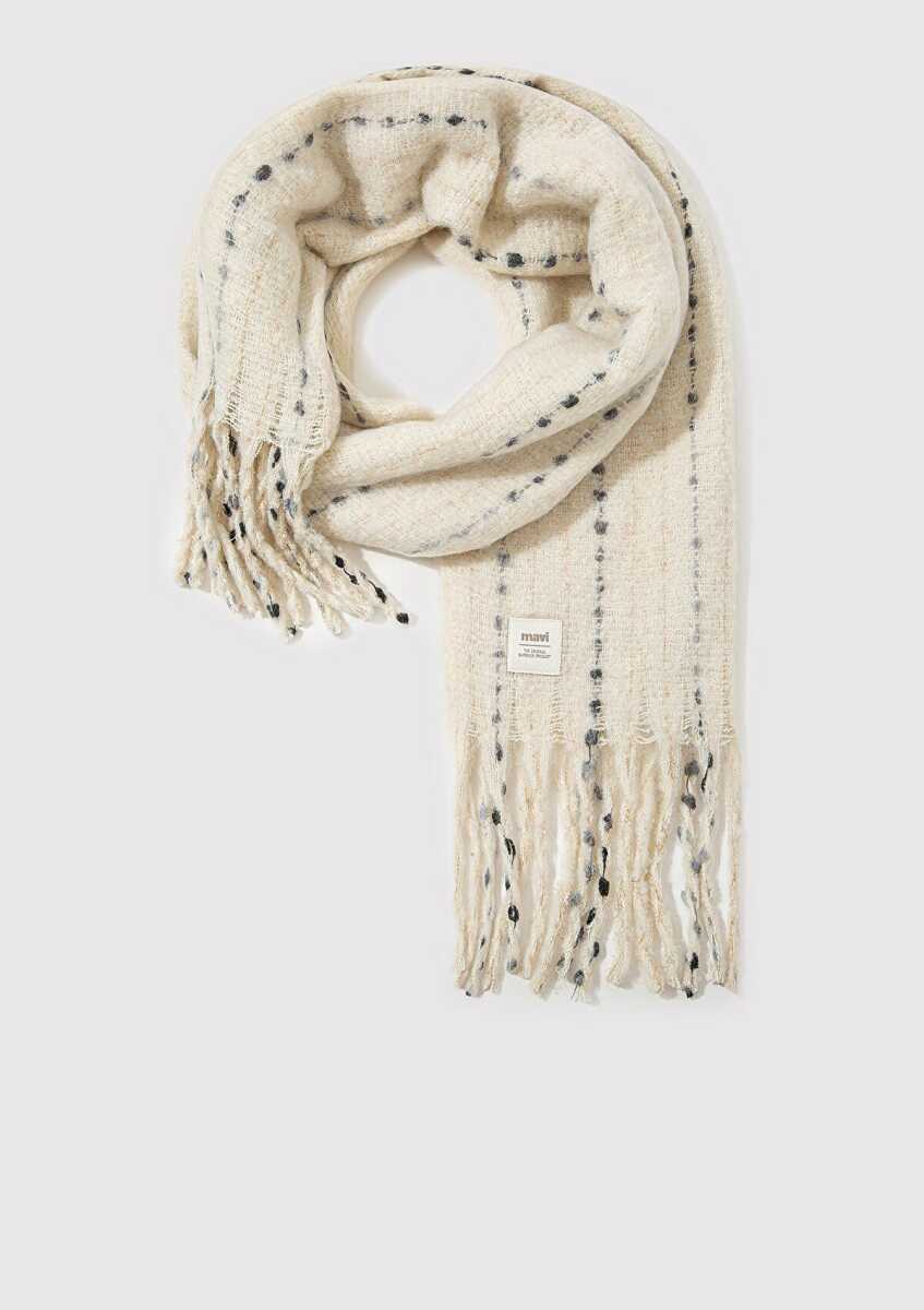 Mavi Ekru Kadın Atkı 1910697-34523 - Mavi (1)