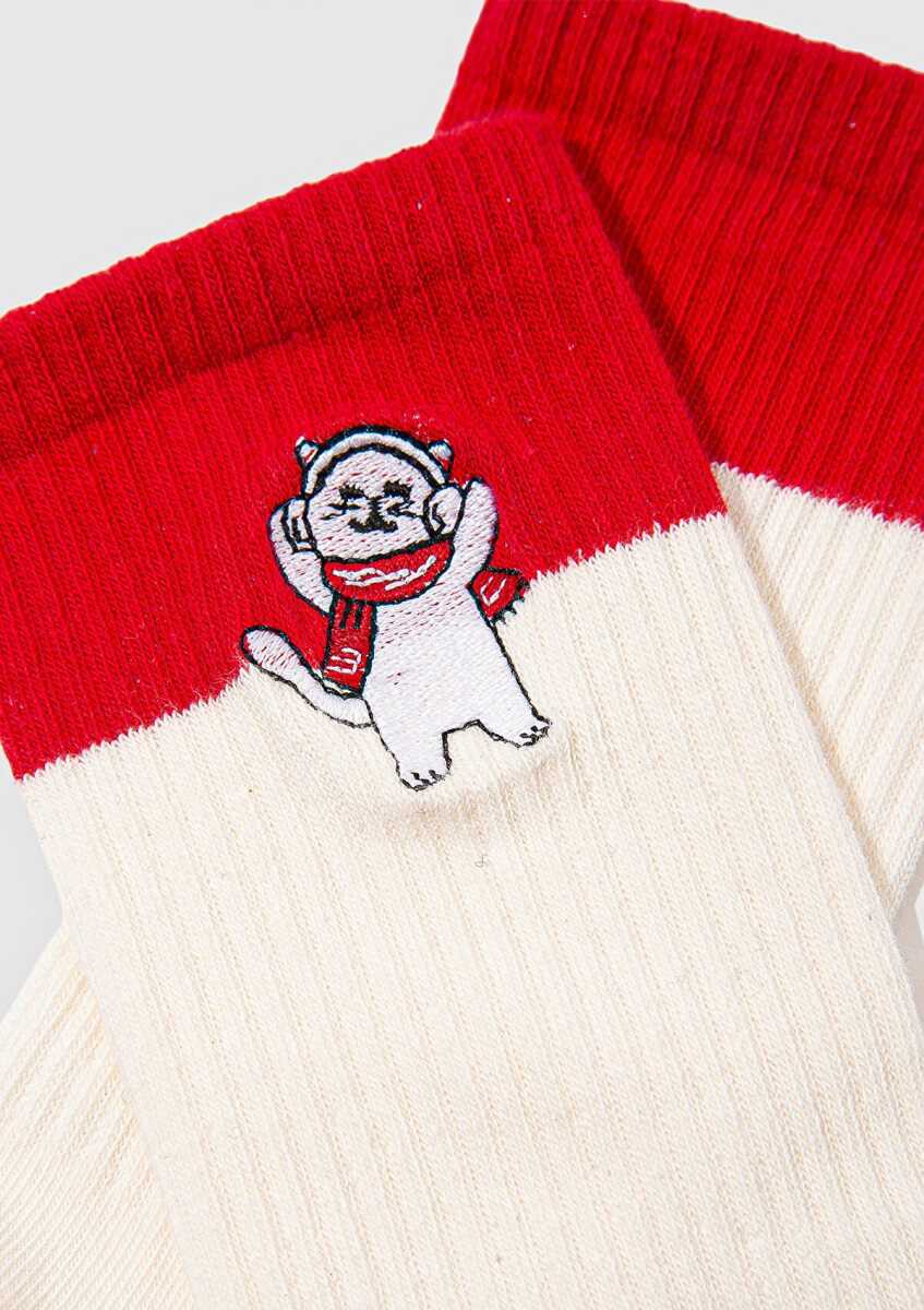 Mavi Ekru Kadın Çorap 1913700-34523 - Mavi (1)