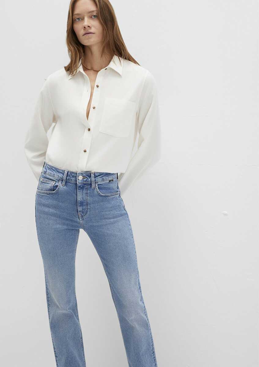 Mavi Ekru Kadın Gömlek 1211285-80194 - Mavi