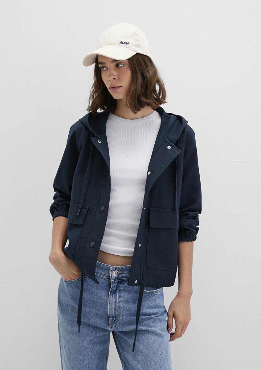 Mavi Ekru Kadın Şapka 1913306-70057