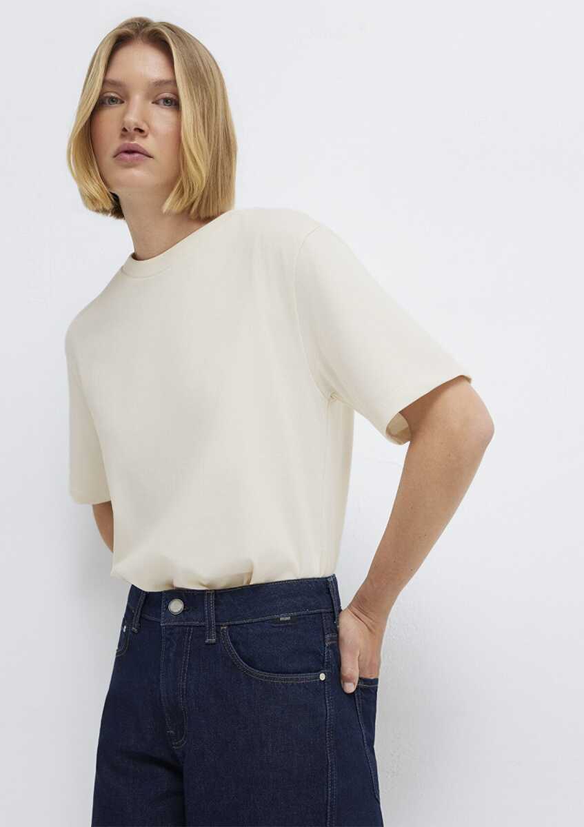 Mavi Ekru Kadın Tişört 1613979-70048 - 1