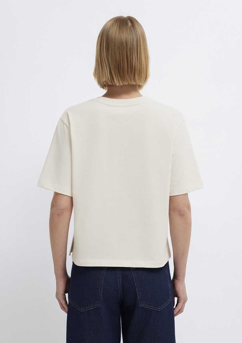 Mavi Ekru Kadın Tişört 1613979-70048 - 6