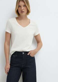 Mavi Ekru Kadın Tişört 1614176-80194 