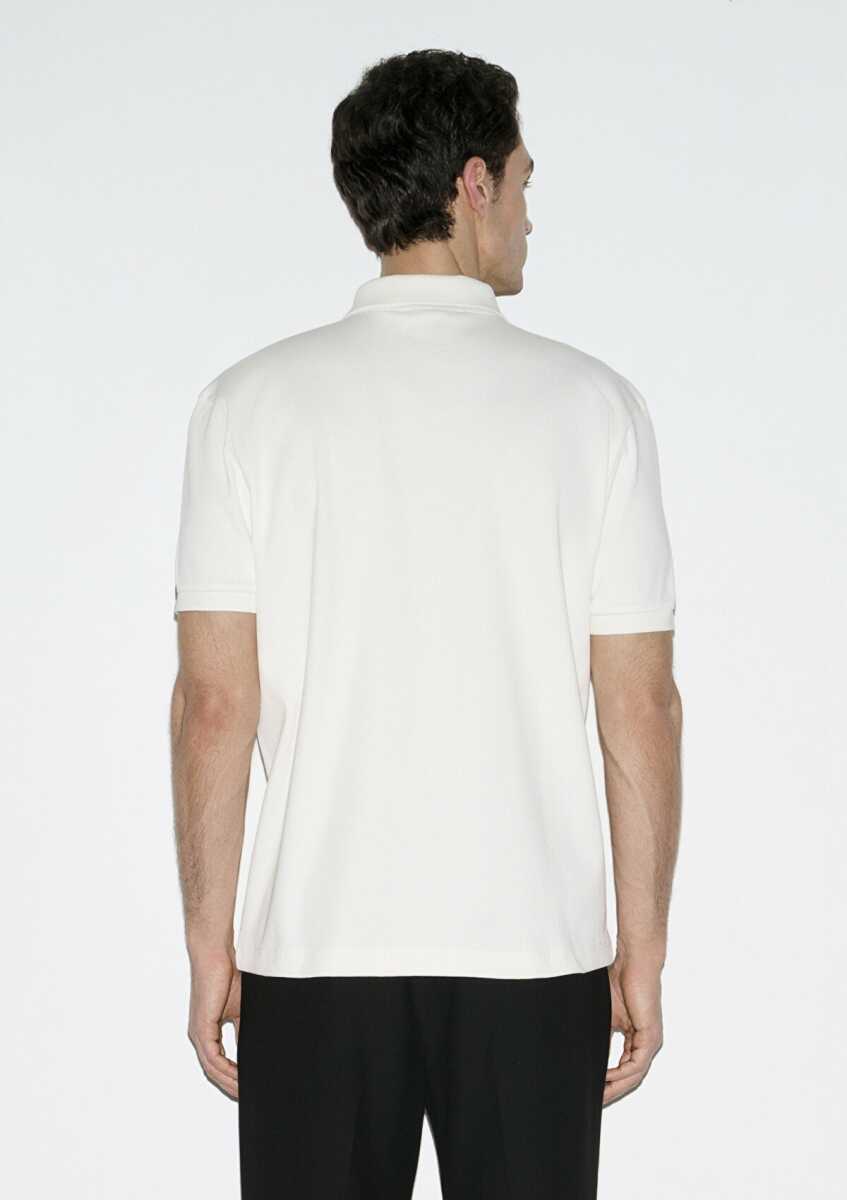 Mavi Ekru Loose Fit Erkek Polo Tişört 0613126-70057 - 5