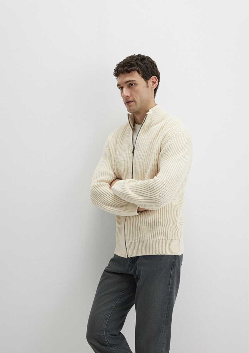 Mavi Fermuarlı Erkek Hırak 0710266-81202 - Mavi (1)