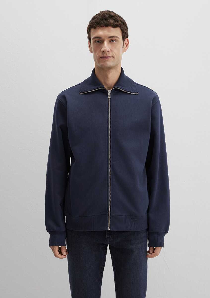 Mavi Fermuarlı Lacivert Loose Fit Erkek Sweat 0S10521-70490 - 4