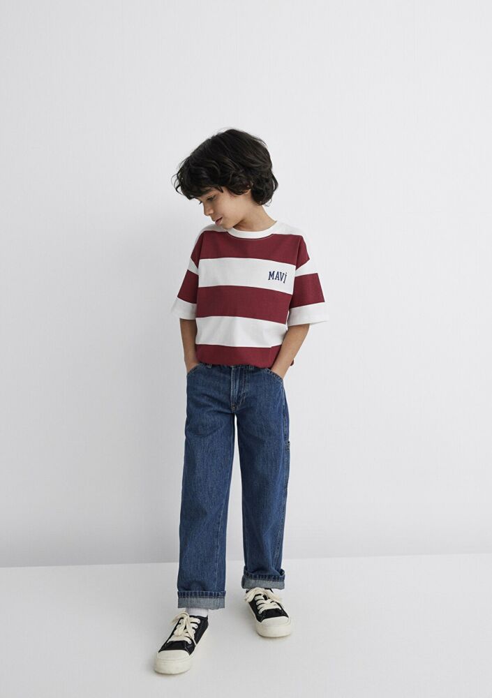 Mavi Fox Dark Blue Denim Çocuk Jean Pantolon 6011191-88234