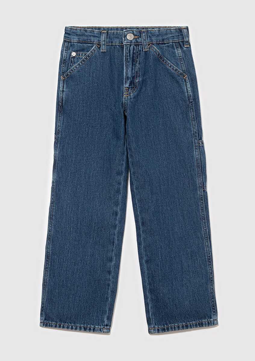 Mavi Fox Dark Blue Denim Çocuk Jean Pantolon 6011191-88234 - 3