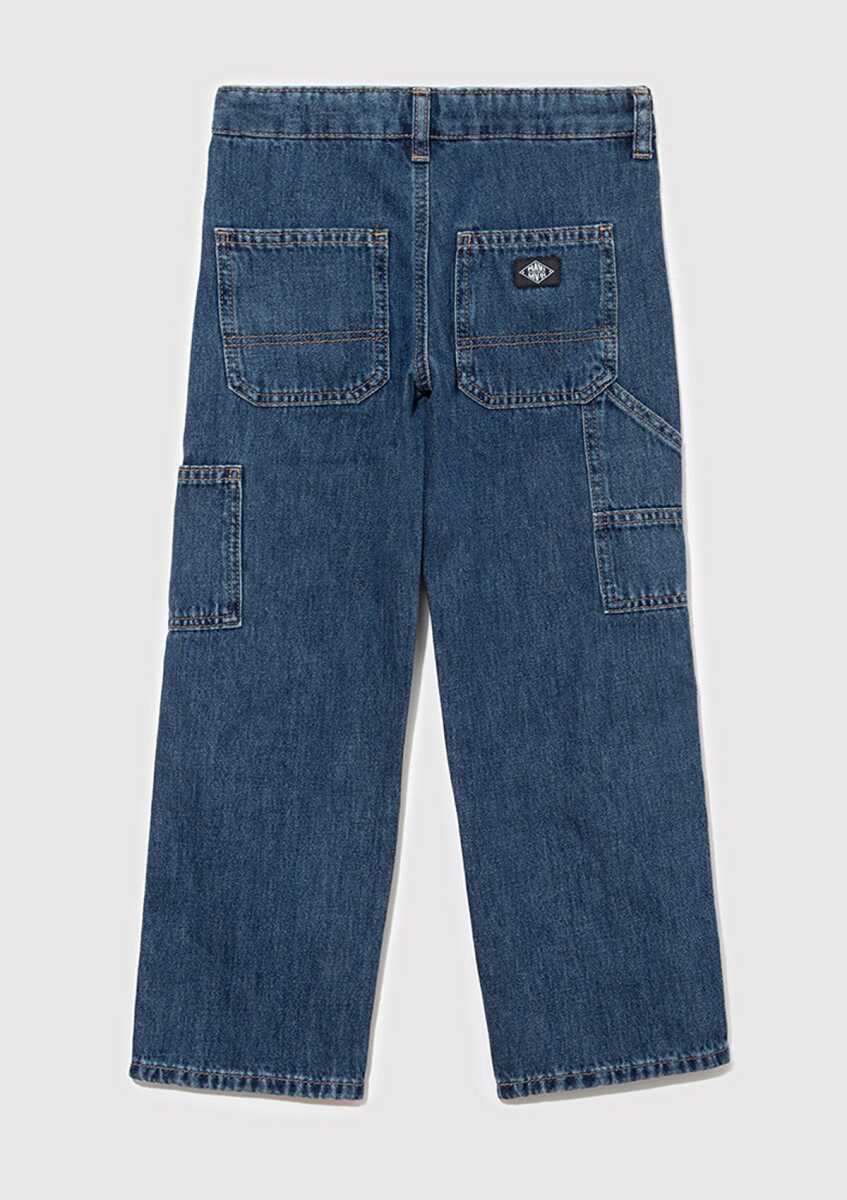 Mavi Fox Dark Blue Denim Çocuk Jean Pantolon 6011191-88234 - 4