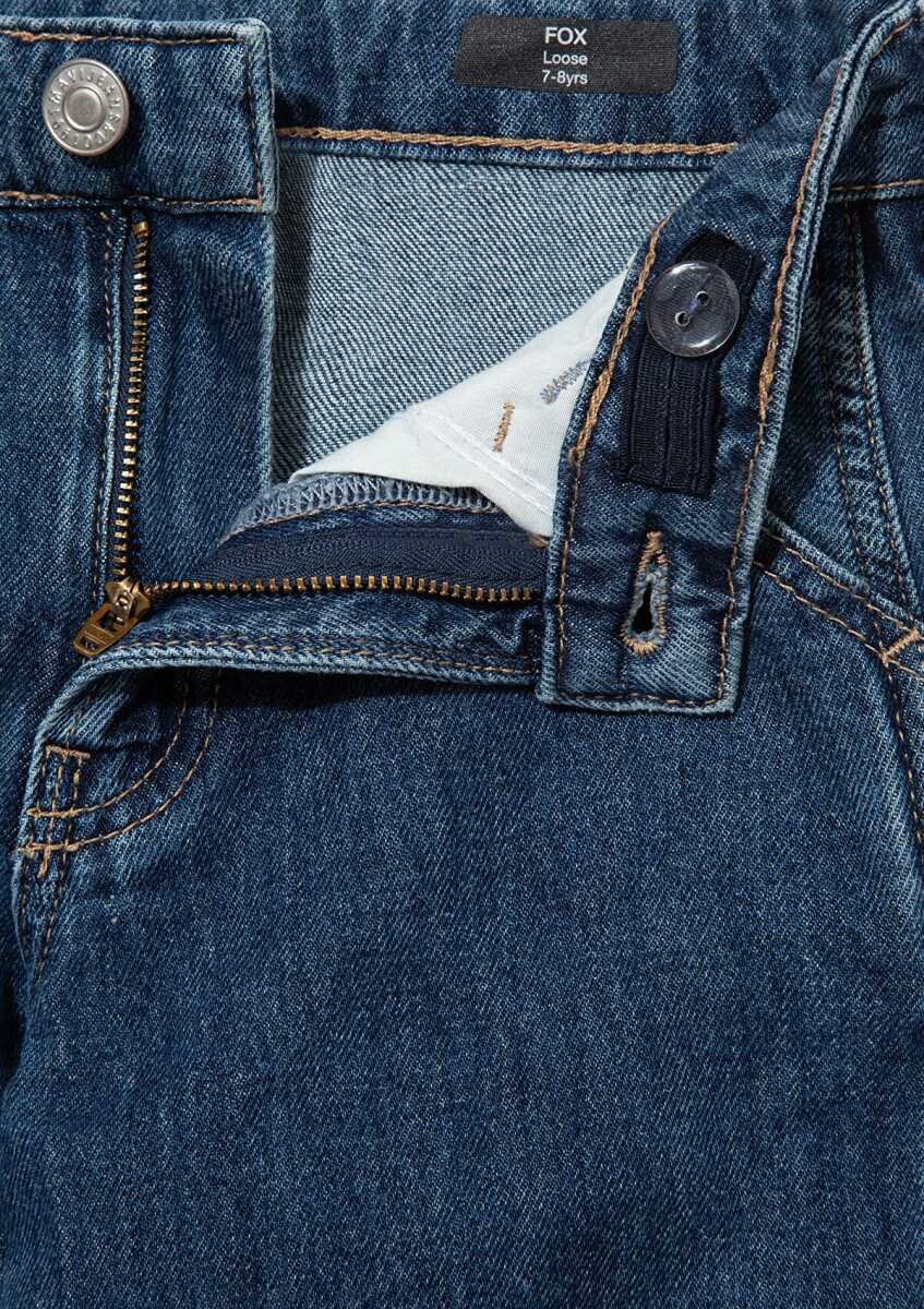 Mavi Fox Dark Blue Denim Çocuk Jean Pantolon 6011191-88234 - 5