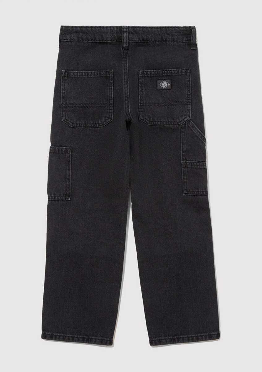 Mavi Fox Dark Smoke Demim Çocuk Jean Pantolon 6011191-89067 - 4