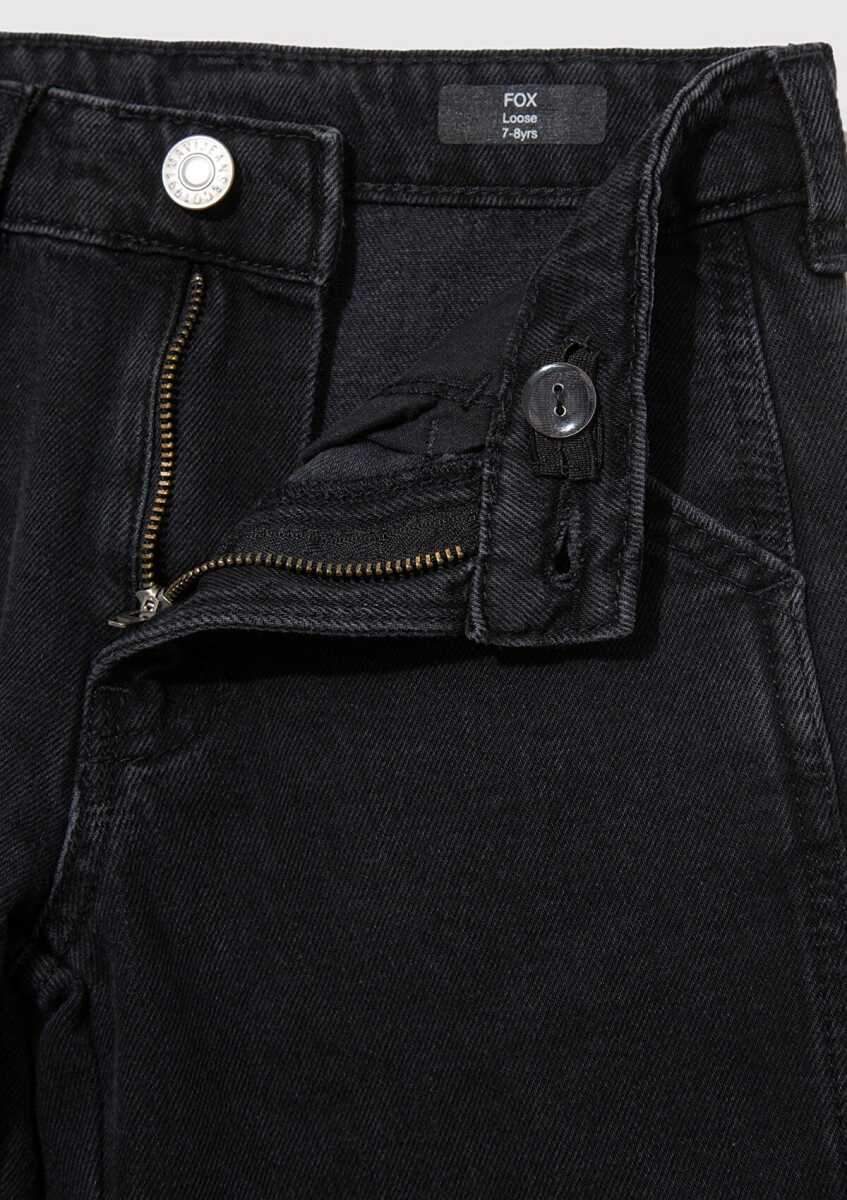 Mavi Fox Dark Smoke Demim Çocuk Jean Pantolon 6011191-89067 - 5