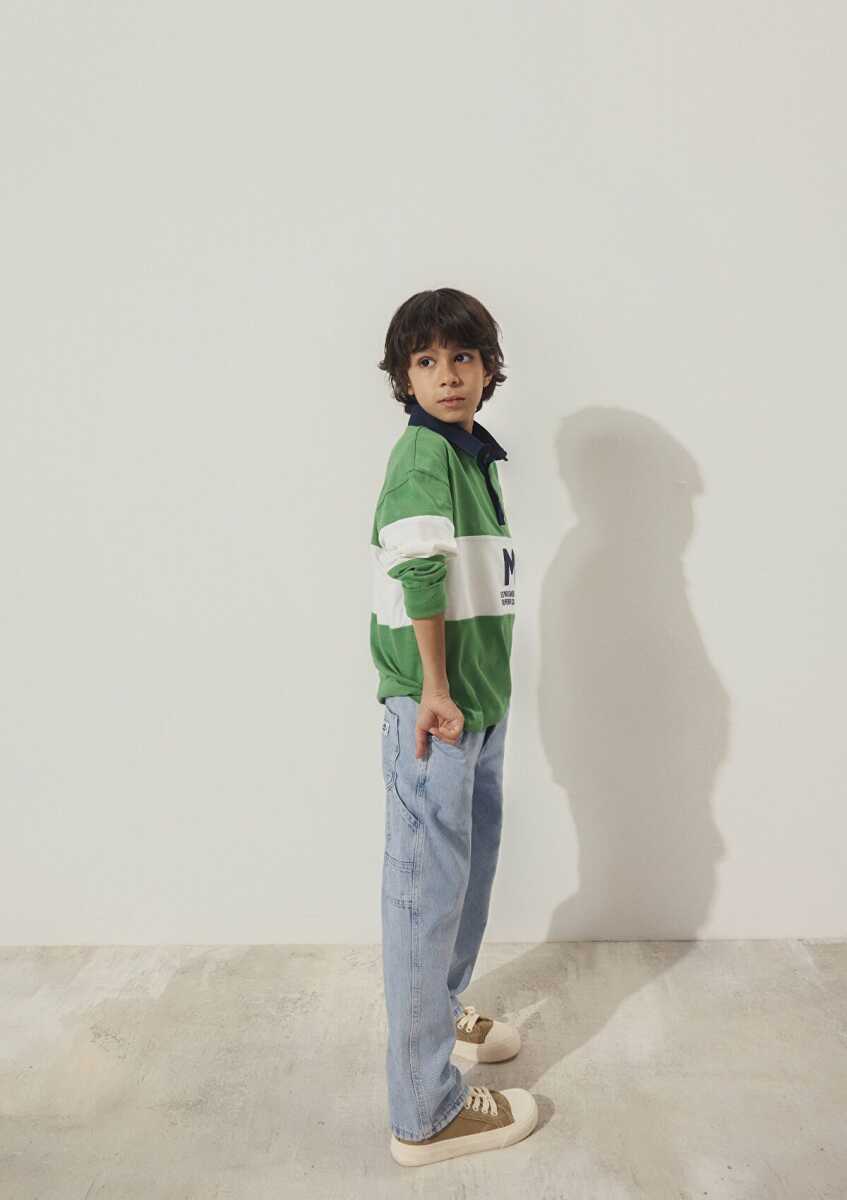 Mavi Fox Mv91 Street Açık Mavi Loose Fit Çocuk Jean Pantolon 6011191-89445 - 3