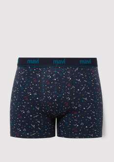 Mavi Gece Lacivert Erkek Boxer 092458-32184