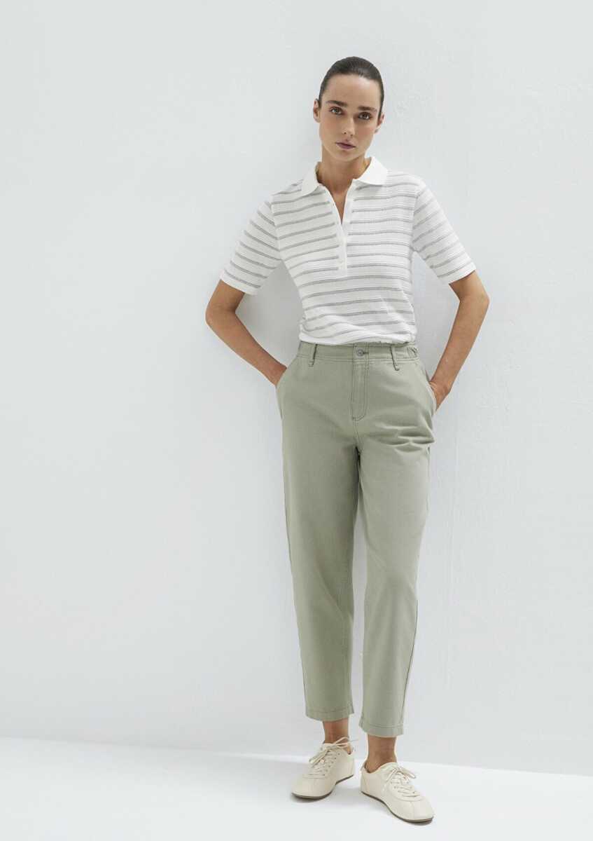 Mavi Gölge Gri Kadın Dokuma Pantolon 1010649-71484 - 1