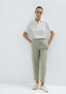 Mavi Gölge Gri Kadın Dokuma Pantolon 1010649-71484