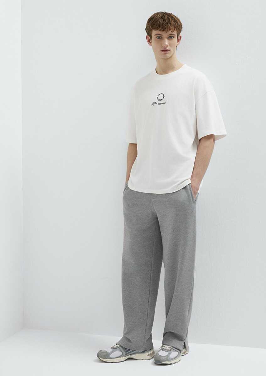 Mavi Gri Basic Regular Fit Erkek Eşofman Altı0010462-80018 - Mavi