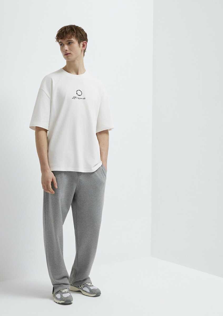 Mavi Gri Basic Regular Fit Erkek Eşofman Altı0010462-80018 - Mavi (1)