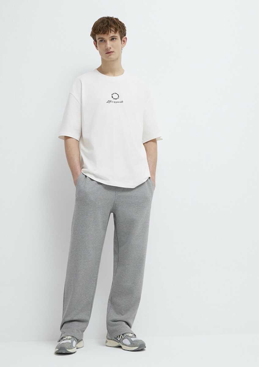 Mavi Gri Basic Regular Fit Erkek Eşofman Altı0010462-80018 - 3