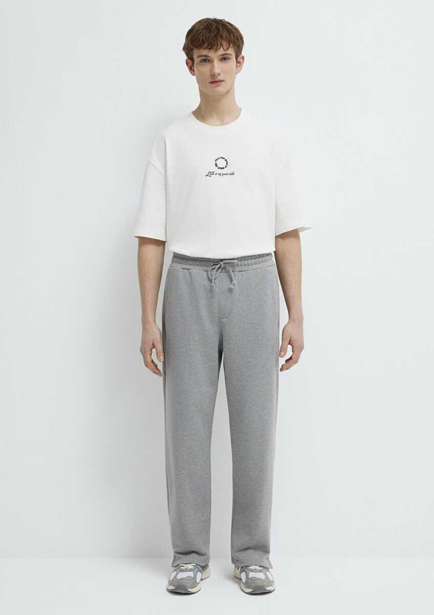 Mavi Gri Basic Regular Fit Erkek Eşofman Altı0010462-80018 - 4