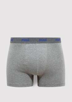 Mavi Gri Erkek Boxer 0911180-83096 