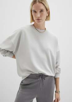 Mavi Gri Oversize Kadın Sweat 168837-70074