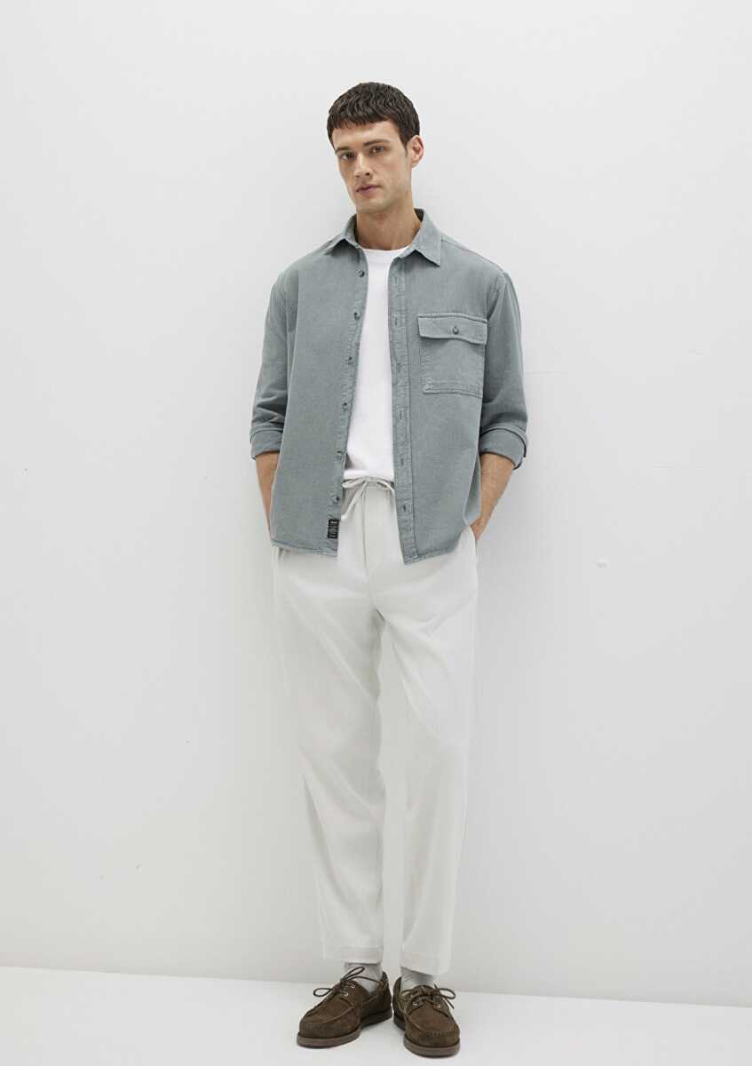 Mavi Gri Regular Fit Erkek Pantolon 0010480-70080