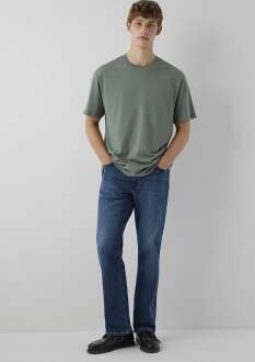 Mavi Haki Basic Loose Fit Erkek Tişört 066249-80692