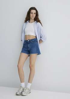 Mavi Heidi 90lar İndigo Mavisi Kadın Jean Şort 1410057-88757