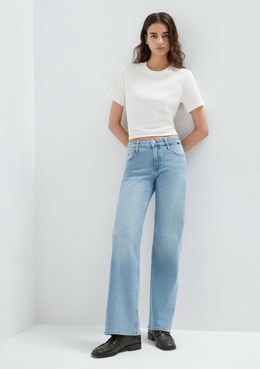 Mavi Ibiza Classic Denim Vintage Açık Mavi Kadın Jean Pantolon 1010530-A1567 - 2
