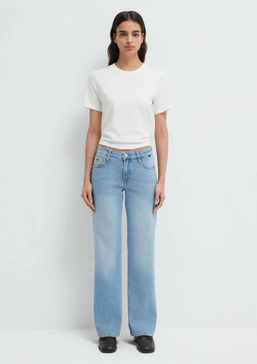 Mavi Ibiza Classic Denim Vintage Açık Mavi Kadın Jean Pantolon 1010530-A1567 - 3