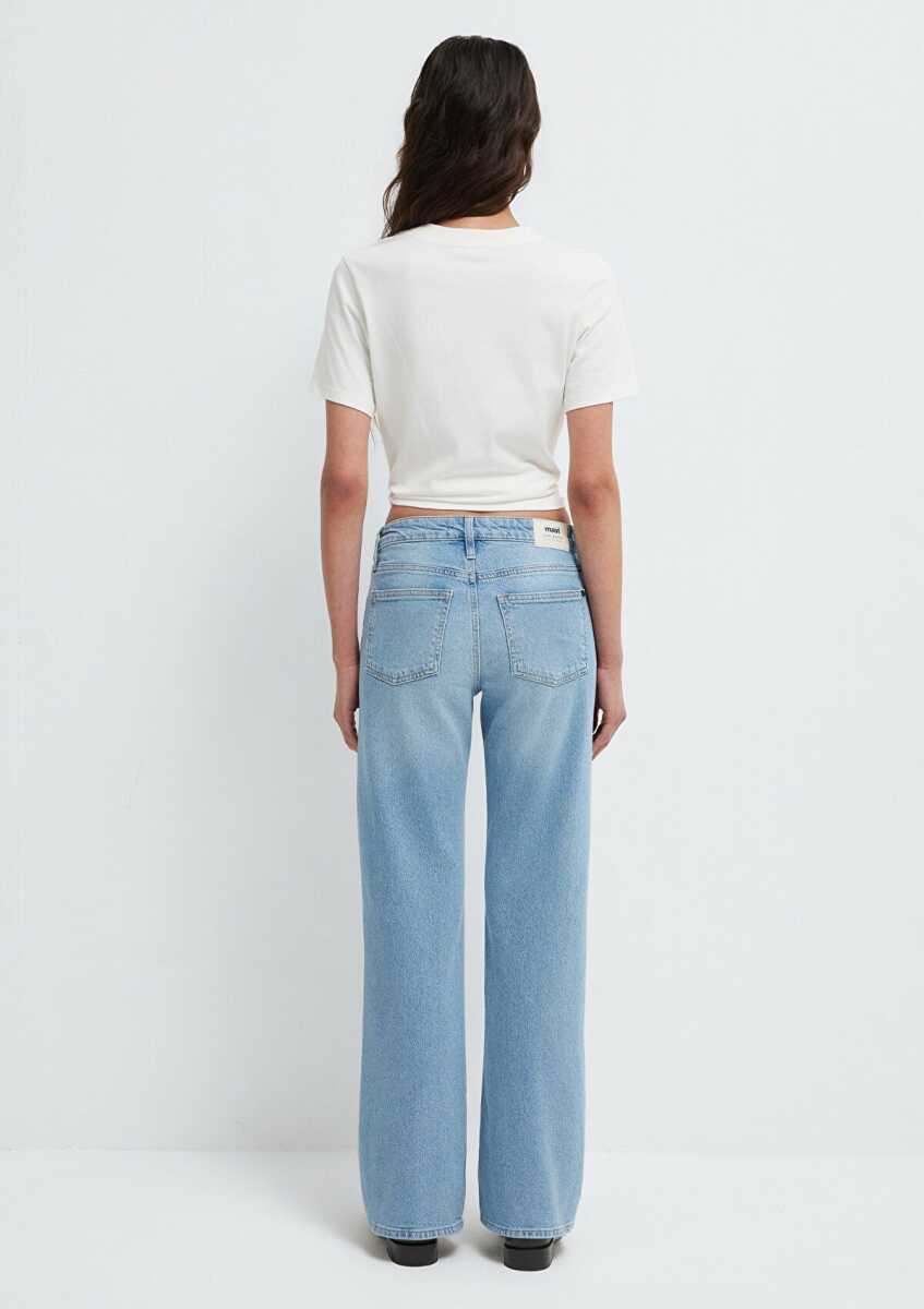 Mavi Ibiza Classic Denim Vintage Açık Mavi Kadın Jean Pantolon 1010530-A1567 - 5