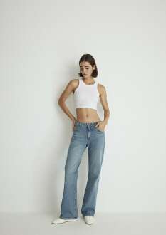 Mavi Ibiza Real Blue Gölgeli Açık Mavi Straigth Fit Kadın Jean Pantolon 1010530-88460