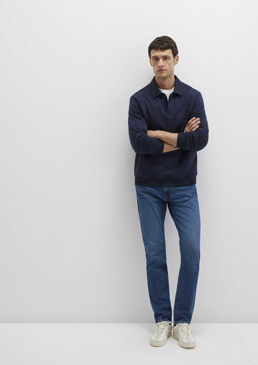 Mavi Jake Dark Blue Classic Comfort Erkek Jean Pantolon 0042290387 - 2