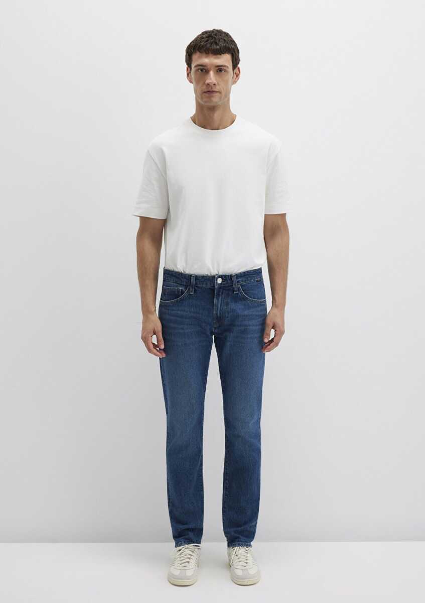 Mavi Jake Dark Blue Classic Comfort Erkek Jean Pantolon 0042290387 - 4