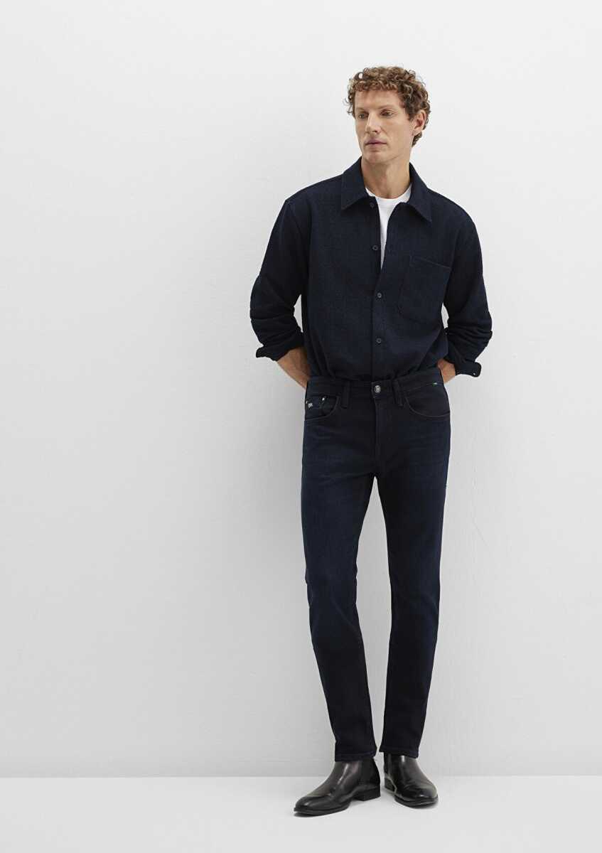 Mavi Jake Deep Midnight Lux Black Erkek Jean Pantolon 0042291241 - 1