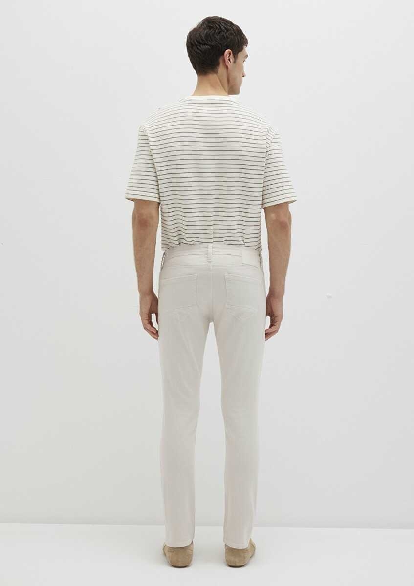 Mavi Jake Ekru Comfort Gabardin Erkek Pantolon 0042222763 - 5