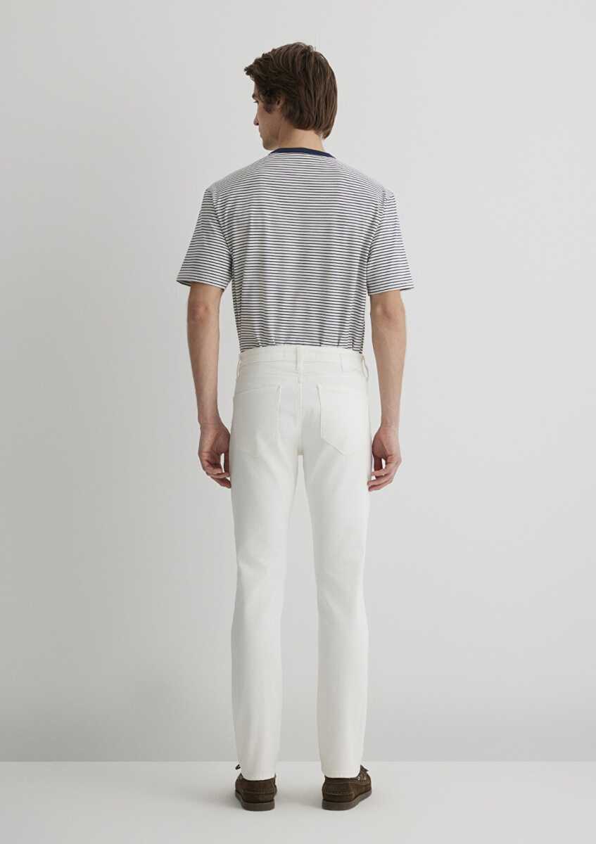 Mavi Jake Mavi Black Beyaz Erkek Jean Pantolon 0042288003 - 4