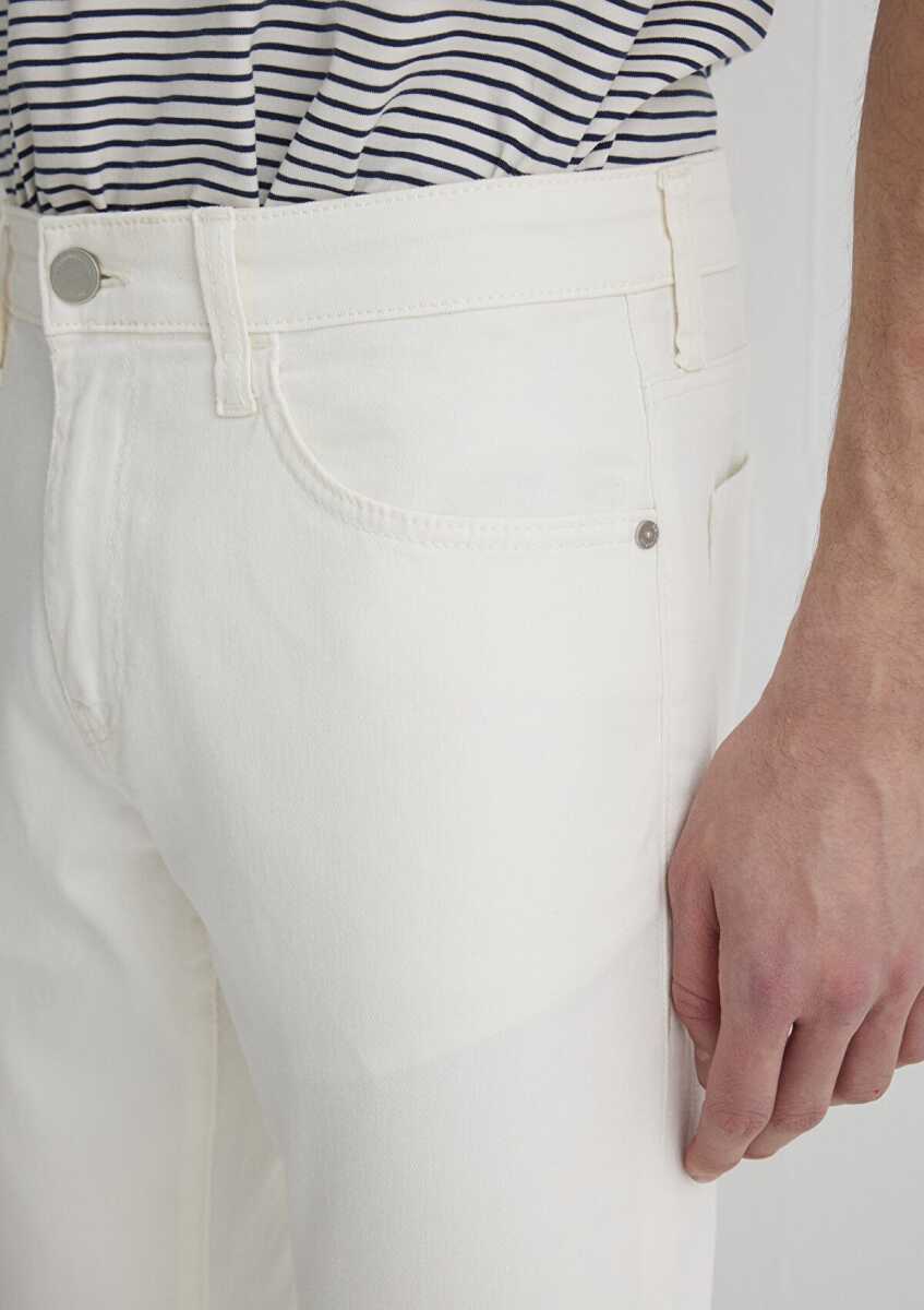 Mavi Jake Mavi Black Beyaz Erkek Jean Pantolon 0042288003 - 5