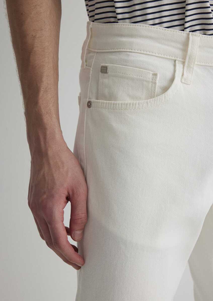 Mavi Jake Mavi Black Beyaz Erkek Jean Pantolon 0042288003 - 6