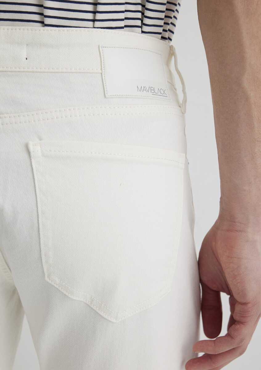 Mavi Jake Mavi Black Beyaz Erkek Jean Pantolon 0042288003 - 7