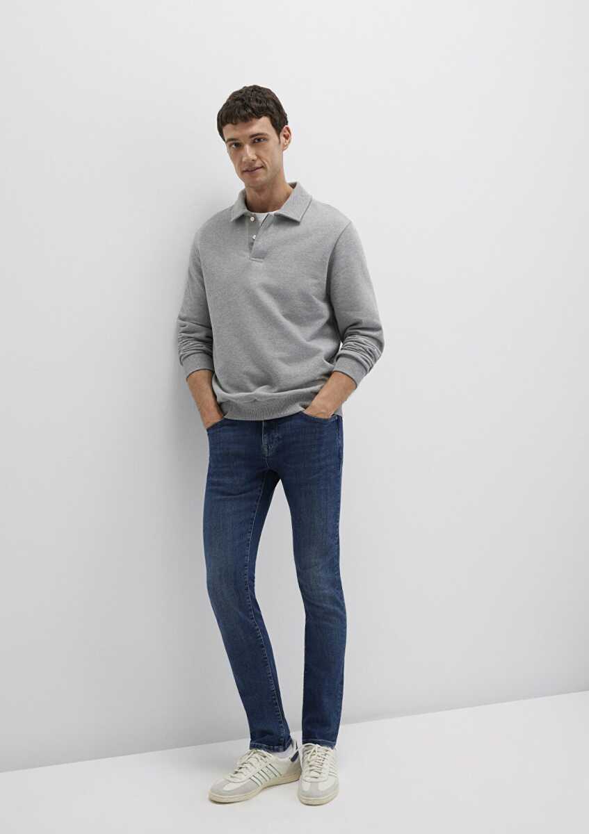 Mavi Jake Premium Blue Gölgeli Koyu Mavi Erkek Jean Pantolon 0042288222 - 1