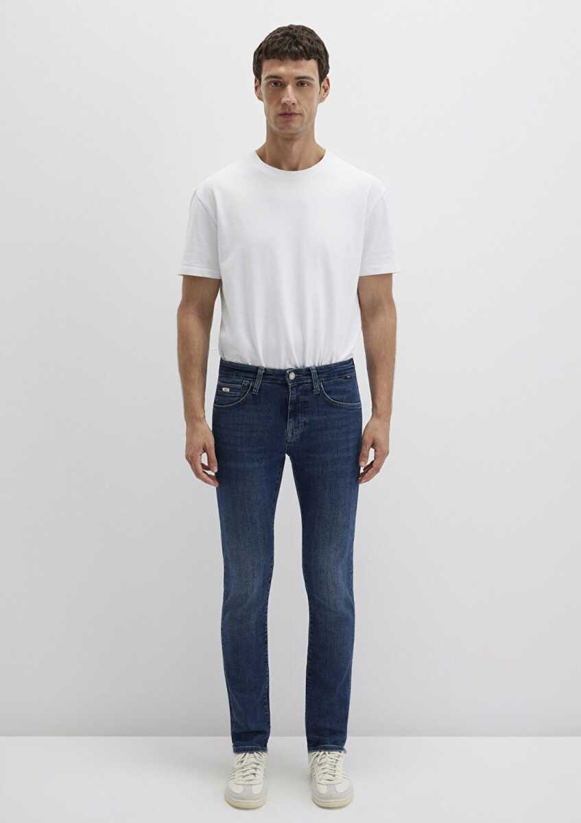 Mavi Jake Premium Blue Gölgeli Koyu Mavi Erkek Jean Pantolon 0042288222 - 3
